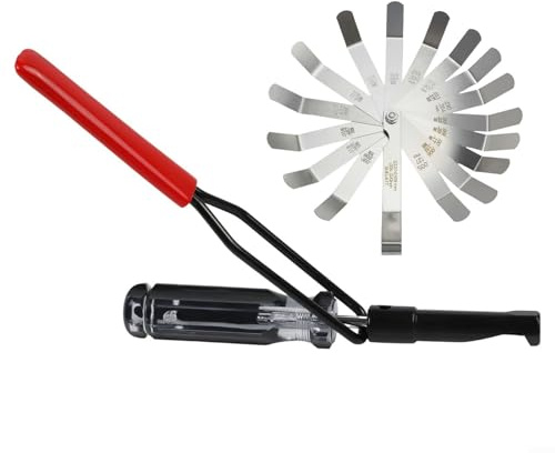 Strumento di regolazione valvola da 10 mm per Honda, design leggero con spessimetro angolato