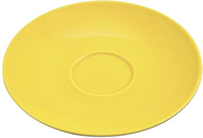 Ritzenhoff & Breker - Piattino da caffè serie Doppio, colore giallo