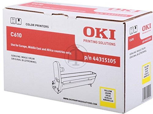 OKI C 610 DN (44315105) - original - Bildtrommel Gelb - 20.000 Seiten