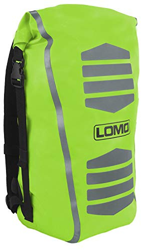 Lomo 30L Waterproof Hi Viz Cycling Dry Bag Rucksack