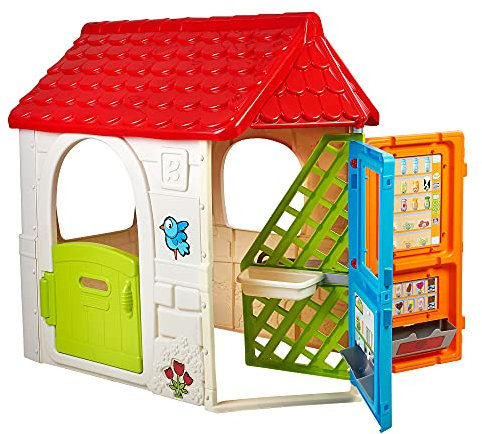 Utility Diadora Feber- Girohouse Teatro Include Una Porta Girevole con 6 Diverse Aree di Gioco per i Bambini dai 2 Anni, Multicolore, 800013221