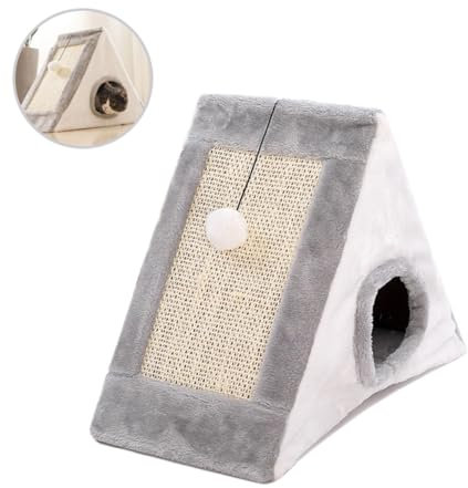 FRCOLOR katzenmöbel Katzen möbel Nest höhle Spielzeug kratzbrett die Katze Klettergerüst für Haustierbett kratzbaum für Hölzern