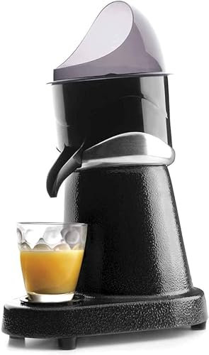 Suinga Presse-agrumes électrique professionnel, puissance 180 W 1350 tr/min, couleur noire