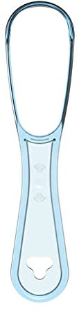 Tongue Scraper Plastic Double Sided Care Hygiene Cleaner Brush Double Sided Care Cleaner
