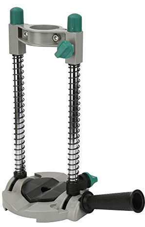 Angle Adjustable Electric Hand Drill Holder Guide Stand Bracket for Horizontal, Vertical, Angular Position, Alloy Material