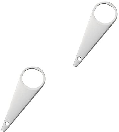 Cabilock 2 Piezas abrebotellas desestresante destapador de cerveza abrehapas herramientas abiertas de cerveza vino abridor de bebidas gaseosas abridor de refrescos de metal Aleación de zinc