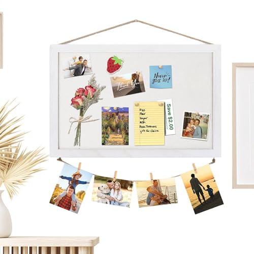 Anschlagtafeln Für Wände – Korktafeln Für Notizen, Fotos & Termine | Leinen-Pinnwand, Büro-Memoboard, Magnetische Wandtafel Für Zuhause, Schule & Arbeitsplatz, Organisation & Dekoration