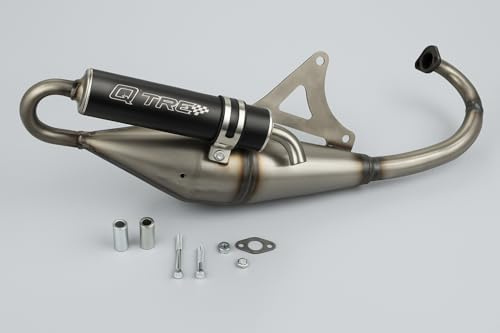 Sportauspuff Auspuff – passend für Gilera Runner SP, DT, Stalker, Storm, Typhoon – 50ccm 2-Takt – mit E-Nummer
