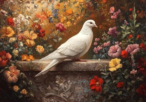 Puzzle 1000 Teile Erwachsene Klassische Puzzle Tier Perfekt Um Die ProblemlöSungsfäHigkeiten Zu Verbessern, FöRdert Konzentration und Geduld, für Erwachsene und Kinder Ab 14 Jahren 75x50 cm Y-2