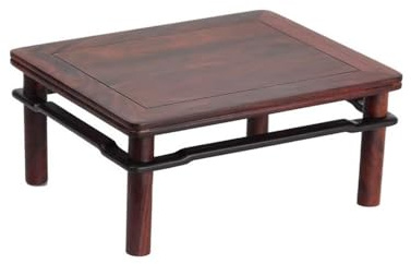 AMOKFWJC Base rettangolare in legno di sequoia, espositore for fiori bonsai e teiere