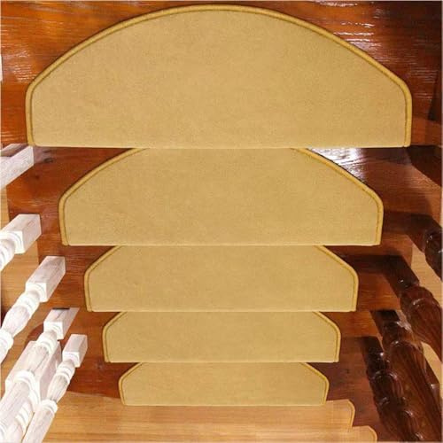 Genérico Stair treads 80 75 70 65 60 55 Cm De Longitud Alfombra Peldaños De Escalera, Antideslizantes/Alfombras De Escalón Escalera, 2 4 10 12 15 16 20 Piezas(10 pcs,L W 22cm x 60cm)