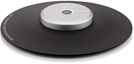 Philips LFH9172 Meeting Microphone 3.5mm connector cable length 2m Adapter cable 3.5 to 2.5 mm dark grey / silver