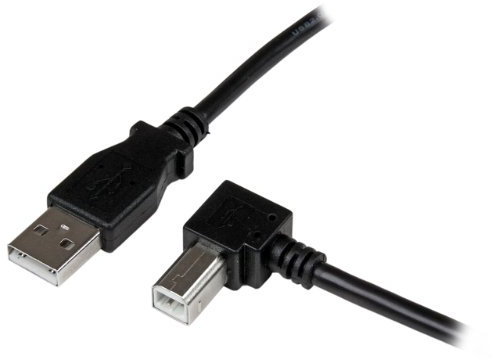 Startech 2m USB 2.0 A to Right Angle B Cable Cord