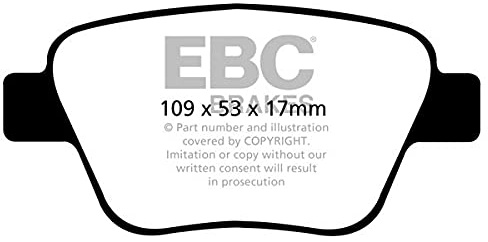 EBC Brake DP32075C Redstuff Ceramic Super Street Bremsbeläge