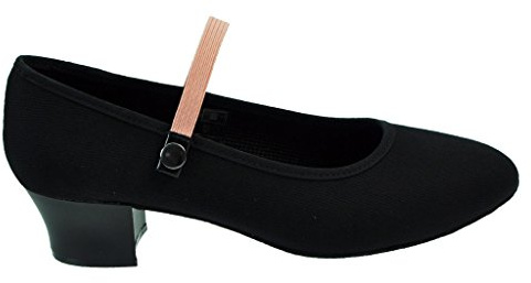 Starlite Syllabus Canvas Character Shoe, Cuban Heel