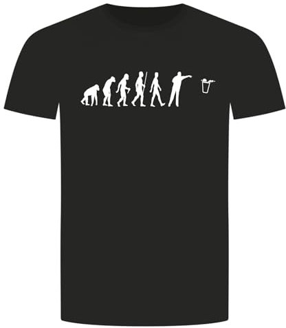 Evolution Bier Pong T-Shirt - Bierpong Beer Beerpong Schwarz L
