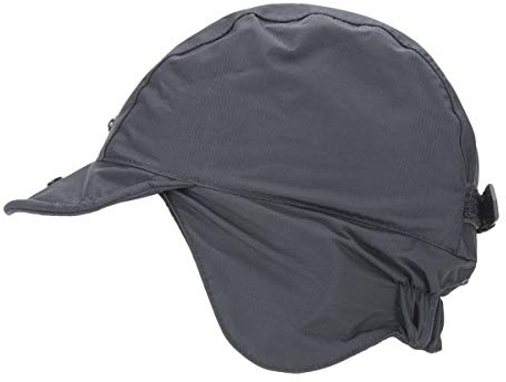 SEALSKINZ Unisex Wasserdichter Hut für Extrem Kaltes Wetter – Schwarz, L