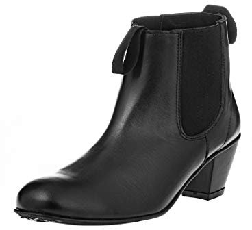 Menkes Flamenco-Schuh für Herren, Leder mit Nägeln, Schwarz , 44 EU