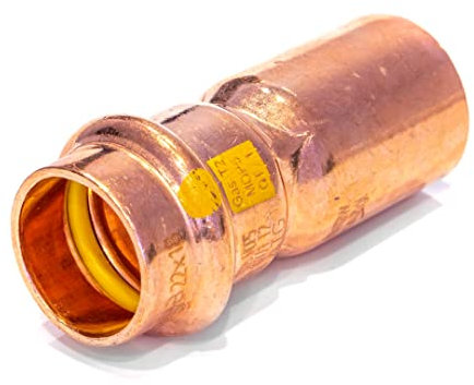 GAS Profipress Raccordo in Rame DVGW, SC-Contur (V-Kontur) (Riduttore, 22x15)