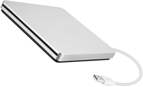 jojofuny External Dvd Burner for Laptop Dvd Writer Drive Usb Cd Rom Writer for Data Backup