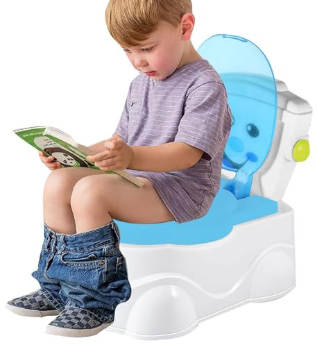 Toilettentraining - Toilettentrainer für Kinder 3 in 1, Toilettenstuhl für Kinder | Spritzwassergeschützter Toilettensitz, Trainings-Töpfchen, rutschfest extra