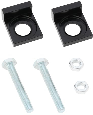 ECSiNG 2 Pz 15mm Foro Dia Tenditore Catena Moto Tenditore CNC Tenditore Per Dirt Motor Bike Moto 50cc 70cc 90cc 110cc 125cc Nero