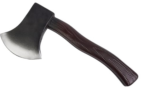 Hsthe Sea PU Hache Hache Réaliste Hache À Découper Adulte Accessoires d'halloween Accessoires De Mascarade Accessoires De Jeu De Rôle Adaptés À La Maison Hantée d'halloween