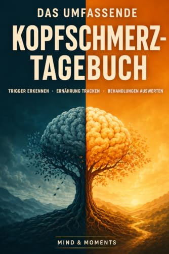 Das umfassende Kopfschmerztagebuch: mehr als nur ein Kopfschmerztracker - finde durch umfassendes Auslöser- und Ernährungstracking und Analyse der Behandlungsmethoden zu einem schmerzfreieren Leben