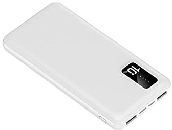 Power Bank, ricarica rapida 20000Mah grande capacità creativa, bianco, 20000mah