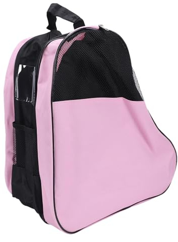Luocute Borsa per Pattini a Rotelle, Borsa Portaoggetti in Poliestere Traspirante a 3 Strati per Accessori da Pattinaggio, con Tracolla Regolabile e Manico Ispessito per Equipaggiamento