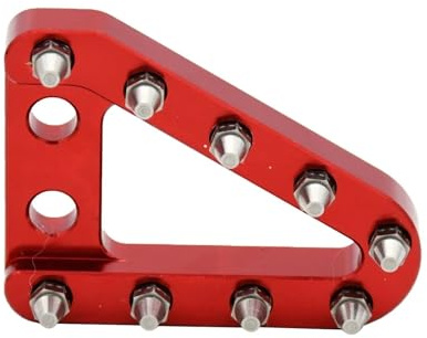 bromskopplingsspak Passar för TC TE FC FE för XC XCF XCW XCF W EXC EXC F SIX SXF 125-530 2008-2023 Bakre bromspedal, stegplatta(Style A Red)