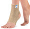 Actesso Chevillère Entorse et Maintien – Attelle Cheville avec Sangle pour Soulagement, Blessures, Prévention et Sport | Protège Cheville pour Homme et Femme | Pied Droit ou Gauche (Beige, M)