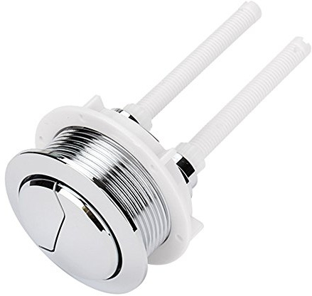Hilo pulsador de cisterna, 48 mm, para inodoro doble, cabeza redondo a de pulsador botón válvula de agua