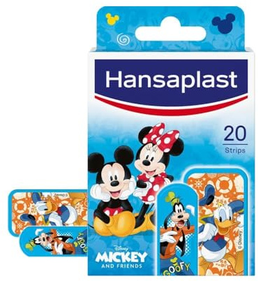 Hansaplast Mickey & Friends - 20 Stück | Packung (20 Stück)