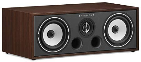 Triangle - Altavoz Central Home-Cinema BOREA BRC1-2 vías - Potencia máxima 100W - Sensibilidad 90 dB/W/m - Bass Reflex - 485 x 176 x 274 mm - Nogal