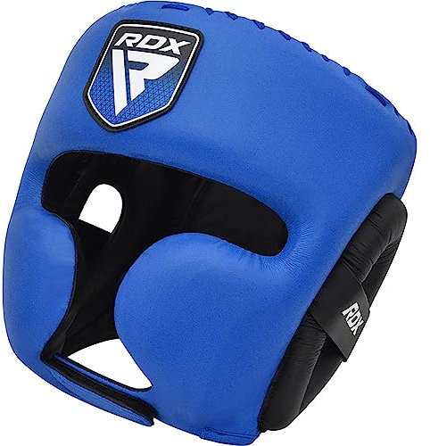 RDX Unisex-Adult HGM-PTA4U-XL Head Guard, Blue, XL