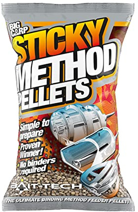 Bait-Tech Sticky Method Pellets Micro Red 800g