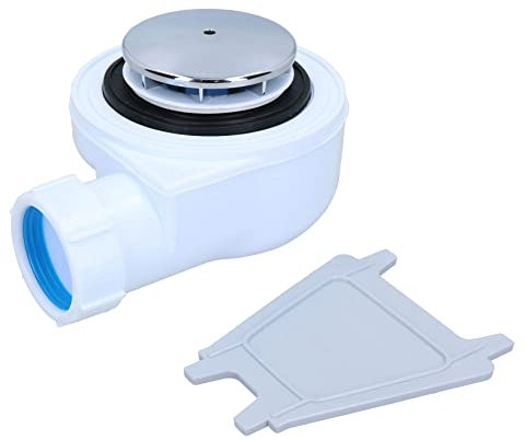 AB Tools Siphon de douche en polypropylène durable avec connecteurs de 40 mm