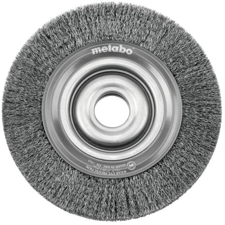 Metabo Stahldrahtrundbürste 150x28x1/2/ 0,3 mm für Doppelschleifer, USA-Variante