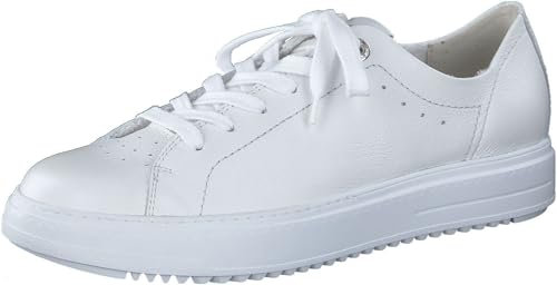 Paul Green Zapatillas para mujer Super Soft Pauls con plantilla intercambiable, plantilla intercambiable, Blanco, 43 EU