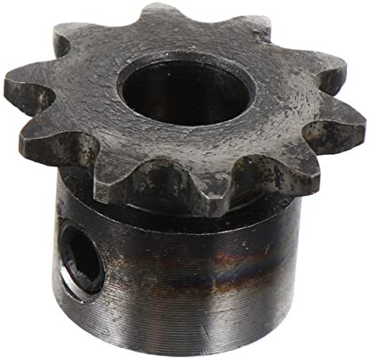 JECOMPRIS 3pcs Teeth Metal Sprocket for Machine Motor Gear Part Drive Sprocket Roller Chain