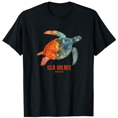 Isla Holbox, Mexiko, Teeurlaub, Yucatan, Tauchen, Meeresschildkröte T-Shirt