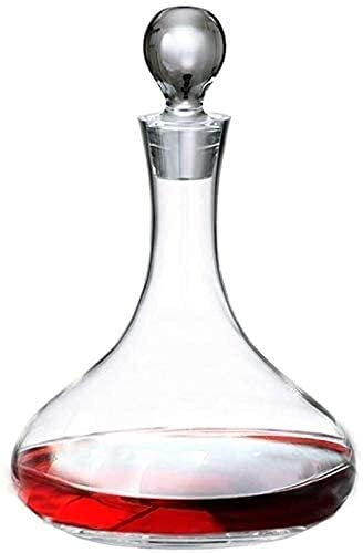 Aioneer Decanter Decanter per Whisky Decanter per Vino Decanter per Vino Decanter in Vetro Cristallo con Tappo Bottiglia di Vino Separatore di Vino
