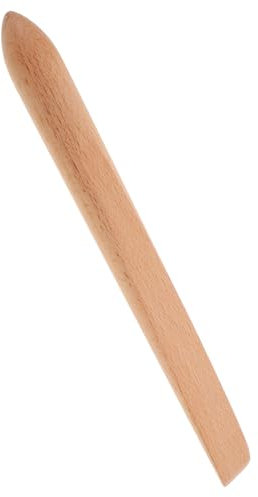 NAMOARLY Sourdough Mixing Kit Wooden Stir Stick Sourdough Tools Bread Dough Stirrer Natural Wood Spurtle for Home Kitchen