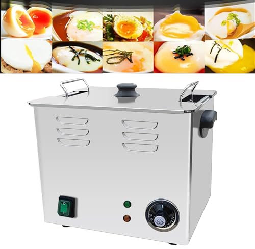 Huevera Comercial, Hervidor Huevos Totalmente Automático Gran Capacidad, Puede Cocinar 45-60 Huevos Vez/doble Uso Para Cocer Al Vapor Hervir/temperatura 30-110 Grados, Para Huevos Primavera Caliente