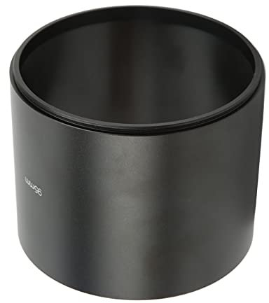 Parasol para Teleobjetivo de 95 Mm, Parasol de Aleación de Aluminio Que Evita Destellos y Luz Parásita con un Diámetro Interior de 3,7 Pulgadas