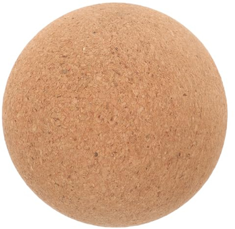 Kleiner Rückenmassageball aus Kork für Gezielte Muskelentspannung | Leicht, Stabile Struktur, Passt, für Arbeit und Klinik, Khaki, für Füße und Rücken