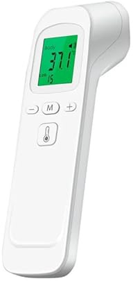PRESTATIC [White] AiQUE Digital Infrared Thermometer, Accurate and Fast Body Temperature Measurement for Adults and Children