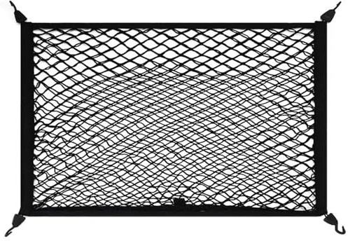 Filet Coffre Voiture, pour Renault Rafale 2024-2025 Filet de Chargement Élastique Coffre Extensible Rangement organisateurs Bagages et Courses,Bdoublelayer