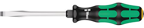 Wera 05007673001 Kraftform Plus 334 SK Slotted Screwdriver, Lasertip, 5.5mm Head, 4 Blade Length